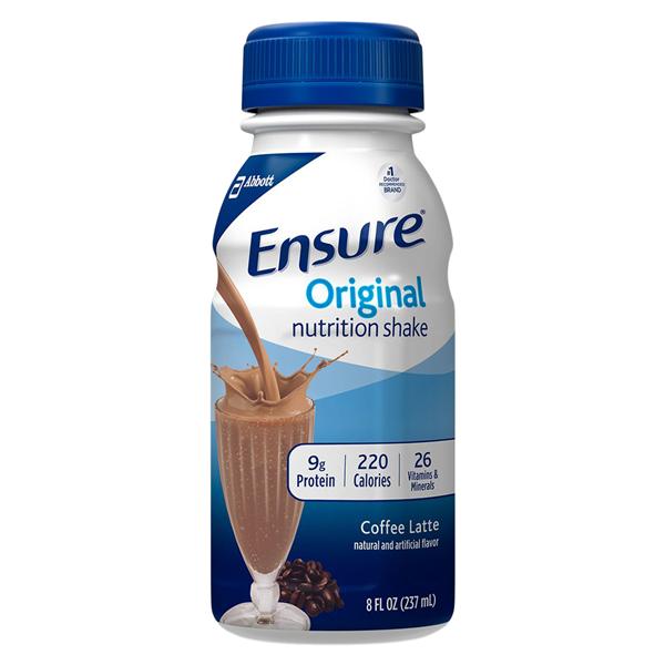 Ensure Nutrition Shake Retail Coffee Latte 8oz 6/Bx Bottle 24/Ca