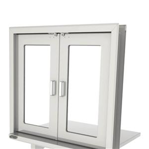 Pass Through Window 3/16" Tempered Glass Ea