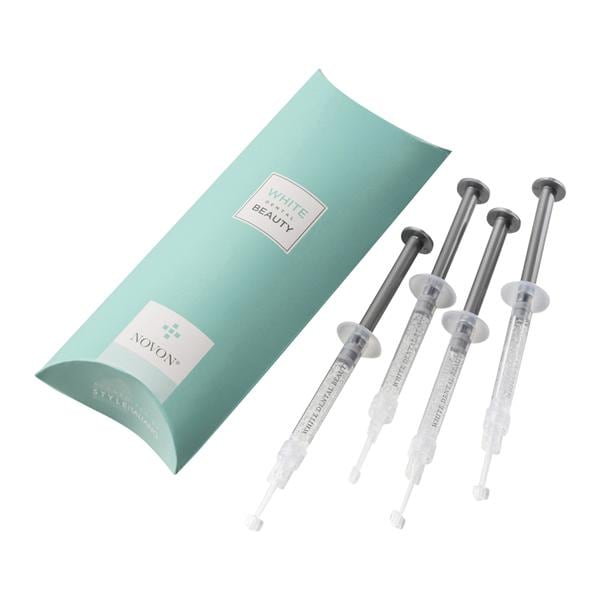 White Dental Beauty At Home Whitening Refill Kit 6% Hydrogen Peroxide Mint Ea