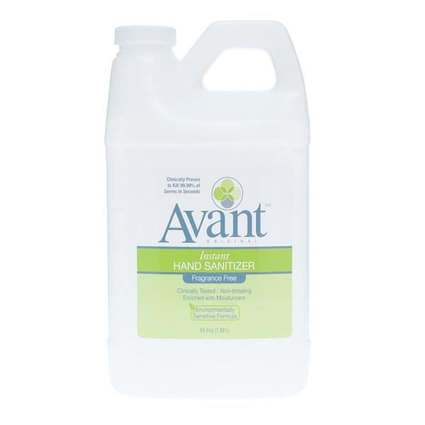 Avant Gel Sanitizer 64 oz Fragrance Free Ea, 3 EA/CA