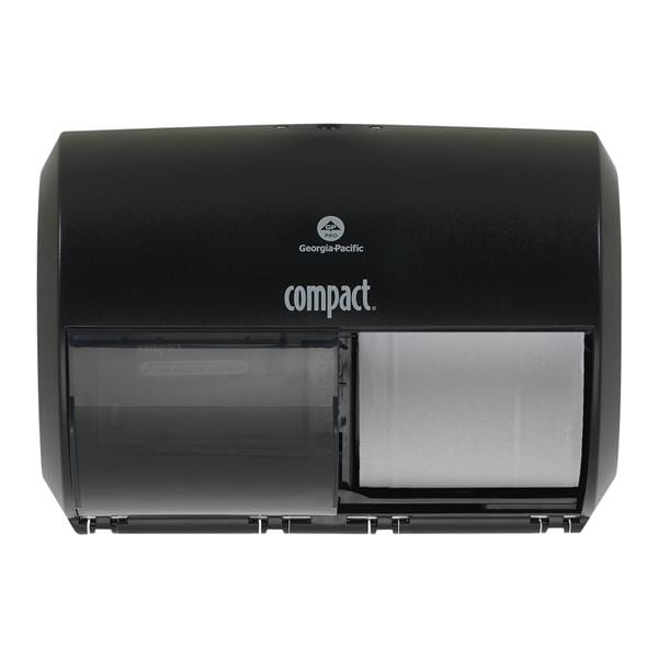 Compact Toilet Tissue Dispenser Black Ea