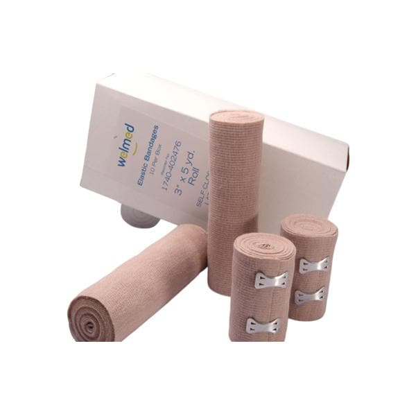 Bandage Elastic 4x5yd Tan Non-Sterile 60/Ca