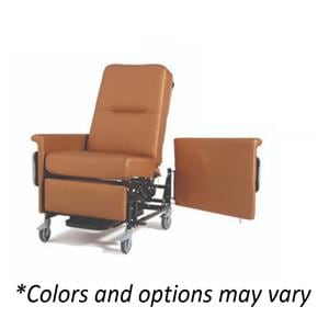 Recliner IV Chair Powder Coated Steel Frame 500 Lb Cobblestone Ea