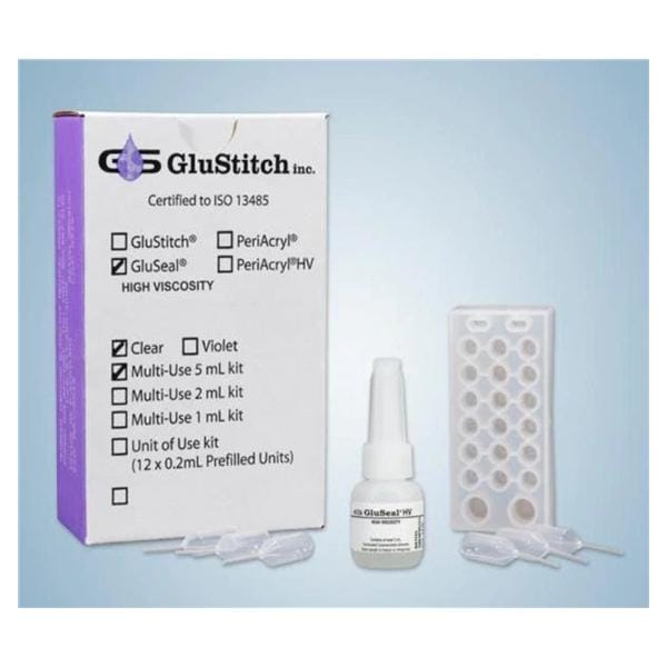 GluSeal Bandage Adhesive Liquid Clear Ea