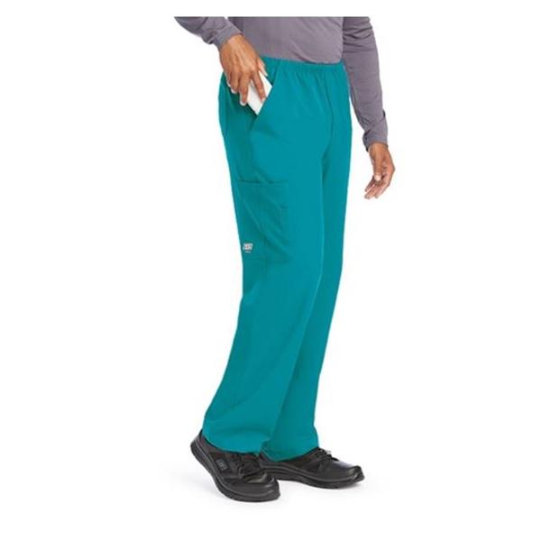 Skechers Cargo Pant 4 Pockets Small Teal Mens Ea