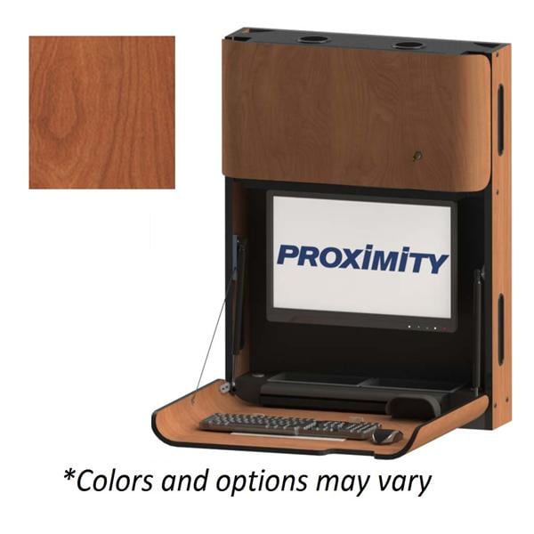 Classic CXT 28-T Computer Workstation MDF Wild Cherry Ea