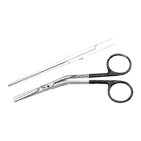 SuperCut Fomon Dorsal Scissor Angled on Flat 5-1/4" Ea