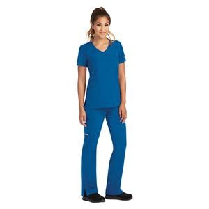 Skechers Scrub Top 3 Pockets Large New Royal Womens Ea