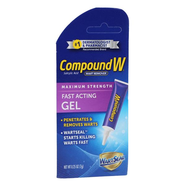 Compound W Wart Remover Gel 0.25oz 1/Bx, 12 BX/CA