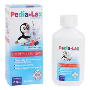 Pedia-Lax Stool Softener Liquid Fruit Punch 4oz/Bt