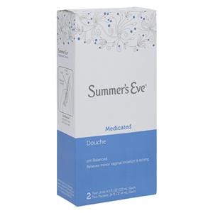 Summer's Eve Douche Medicated 2/Pk, 6 PK/CA