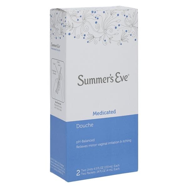 Summer's Eve Douche Medicated 2/Pk, 6 PK/CA