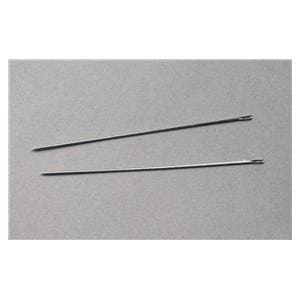 Surgical Needle .034x2.964" Straight Stainless Steel Mayo 72/Bx