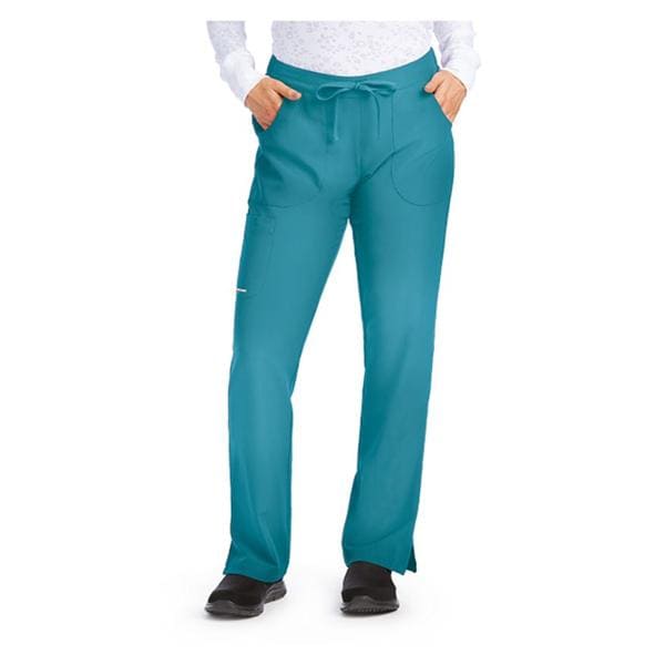 Skechers Cargo Pant 3 Pockets 2X Small Teal Womens Ea