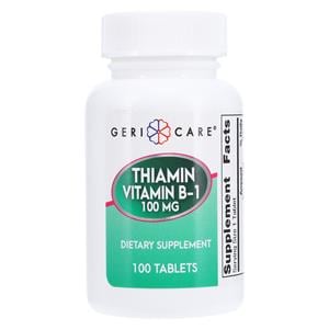 Vitamin B1 Thiamine Tablets 100mg 100/Bt