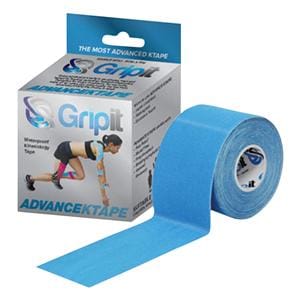 Strapit Advance Kinesiology Tape Viscose/Synthetic 2"x5.5yd Blue Ea