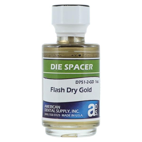 Die Spacer Refill Gold Brush 1oz/Bt