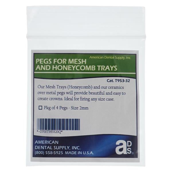 Pegs Firing Tray 4/Pk