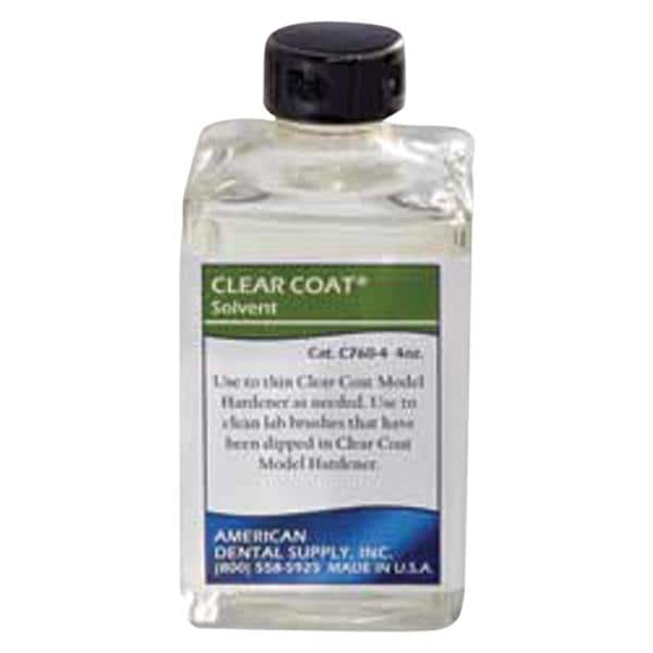 Clear Coat Die and Model Hardener Solvent Refill 4oz/Bt