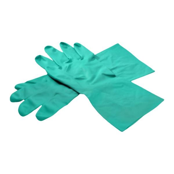 The Gripper Nitrile Utility Gloves Large Green Non-Sterile