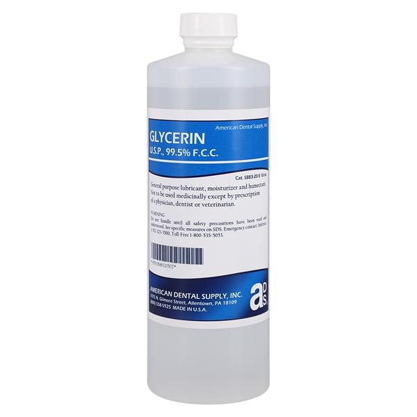 Glycerine U.S.P. 99.50% 16oz/Bt