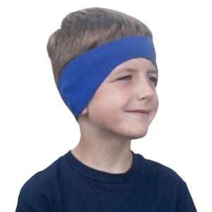 Headband Large Blue Unisex 6/Pk