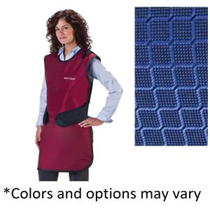 Easy Wrap X-Ray Apron Adult 22x37" Lead Free/.5mm Equivalence w/ Thyrd Clr Ea