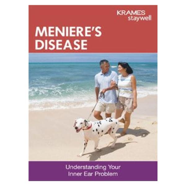 Meniere's Disease Educational English Booklet Ea