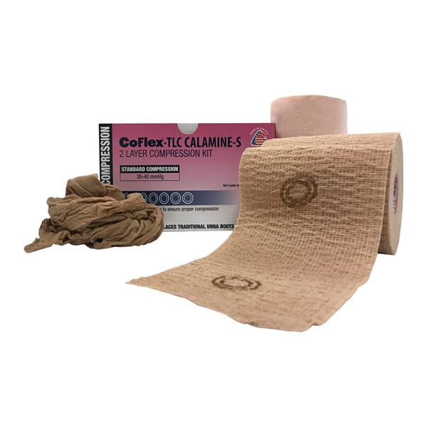 CoFlex Compression Bandage Calamine 3" Beige 8Bx/Ca