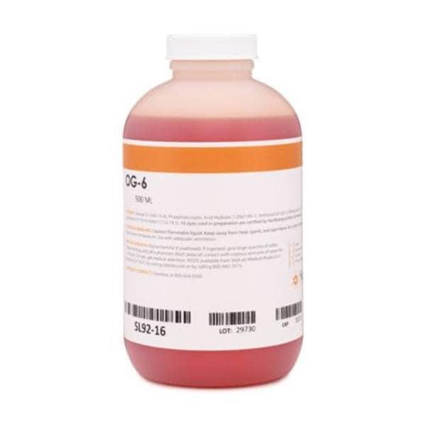 OG-6 Stain Red Plastic 1pt Bottle Ea