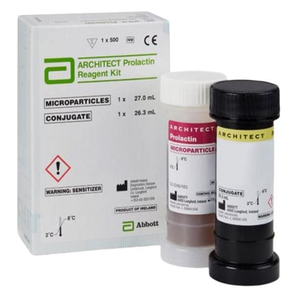 Architect Prolactin Reagent 1x27/1x26.3mL 500 Tests Ea