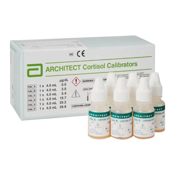 Architect Cortisol Calibrator 6x4mL Ea