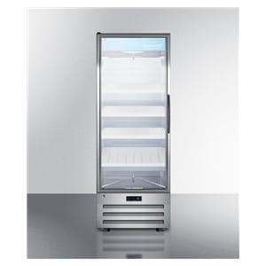 Accucold Pharmacy Refrigerator 14 Cu Ft Glass Door 2 to 8C Ea