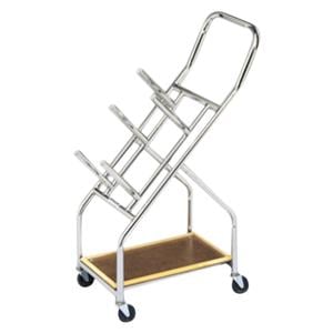 Iron Disc Mobile Cart With 3" Swivel Casters