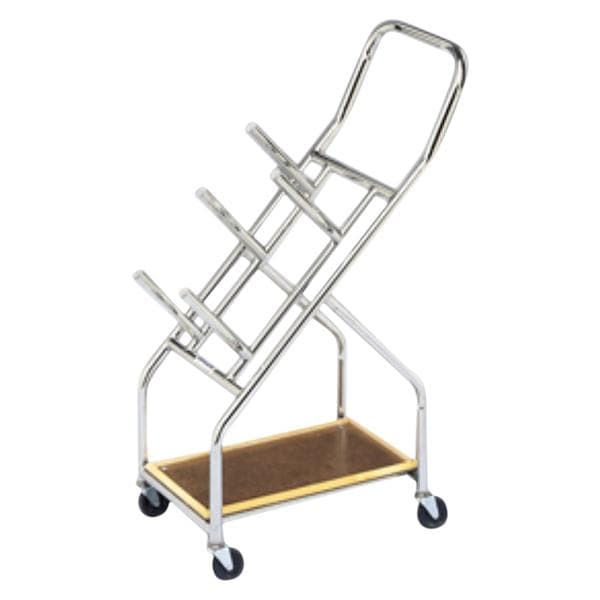 Iron Disc Mobile Cart With 3" Swivel Casters