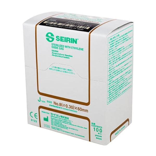 Seirin Acupuncture Needle .30x60mm Conventional 100/Bx