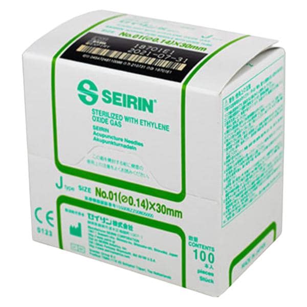 Seirin Acupuncture Needle .14x30mm Conventional 100/Bx