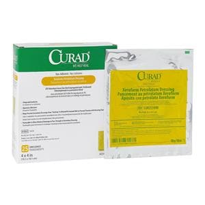 Curad xeroform Petrolatum/Fine Mesh Gauze Dressing 4x4 Sterile