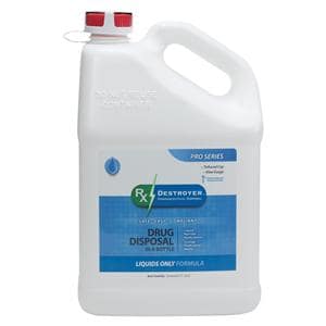 Rx Destroyer Medication Disposal 1gal Pro Series Liquid 4/Ca