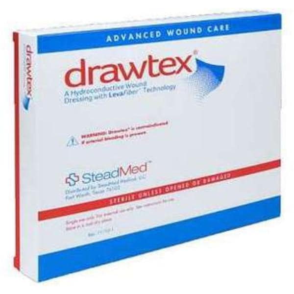 Drawtex LevaFiber Hydroconductive Dressing 3x39" Non-Sterile Non-Adherent Abs