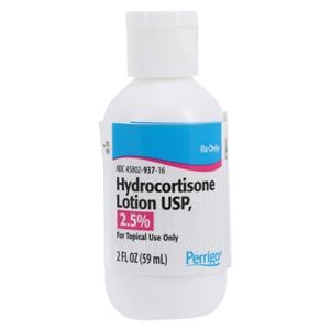 Hydrocortisone Lotion 2.5% Bottle 2oz Each