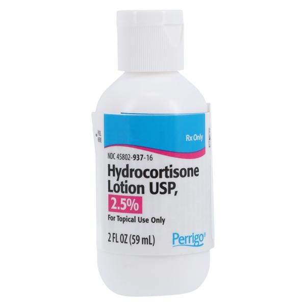 Hydrocortisone Lotion 2.5% Bottle 2oz Each