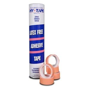 Hy-Tape Medical Tape Zinc Oxide 3"x5 Yd Pink Non-Sterile 4/Ca