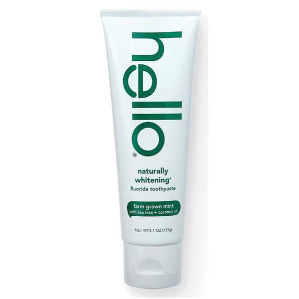 Hello Extra Whitening Toothpaste Adult 4.7 oz Mint 12/Ca