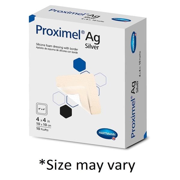 Proximel Silicone Foam Wound Care Dressing 4x12" Sterile Gentle Adherent