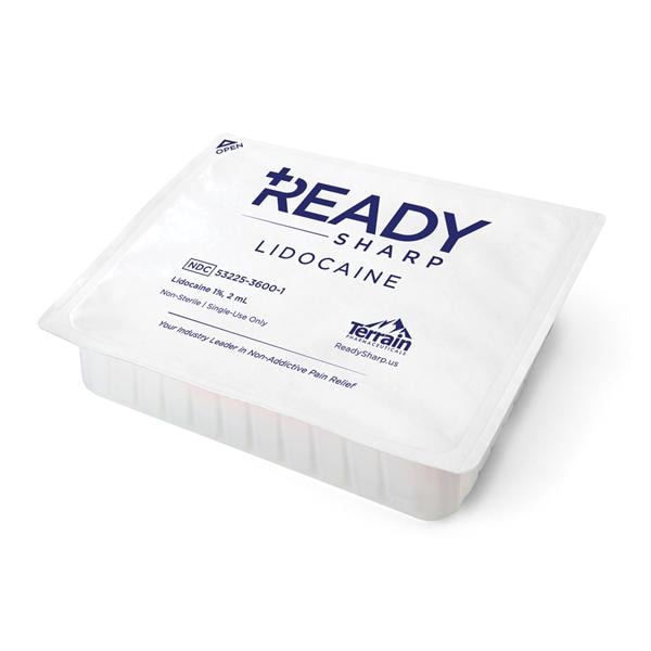 ReadySharp Lidocaine Injection 1% SDV 2mL Ea