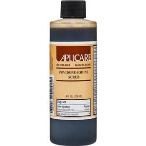 Aplicare Scrub Prep Kit Povidone Iodine 7.5% 4oz