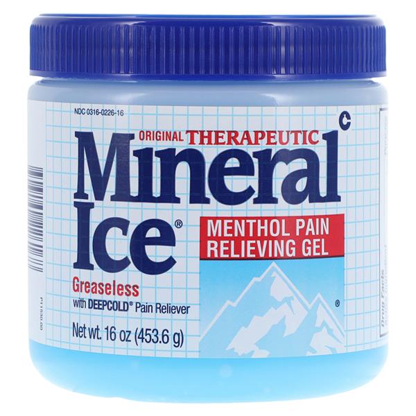 Mineral Ice Gel 16oz/Jr, 12 JR/CA