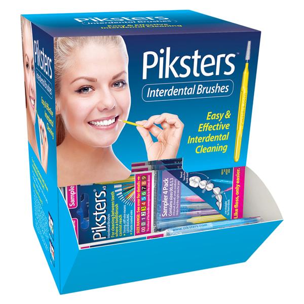 Piksters Interdental Brush Counter Box 75/Pk/Bx