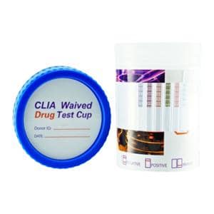 DOA: Drugs of Abuse Test Cup CLIA Waived 25/Bx